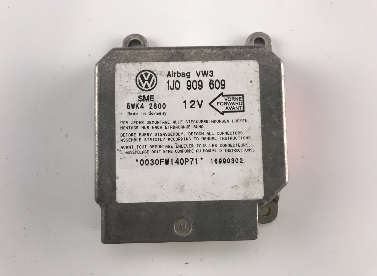 Seat Leon Airbag Control Unit SEAT TOLEDO II / LEON (1M) (1999-2006) Airbag C...