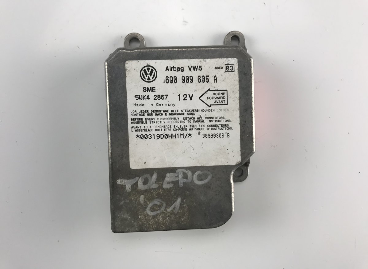 Seat Leon Airbag Control Unit SEAT TOLEDO II / LEON (1M) (1999-2006) Airbag C...