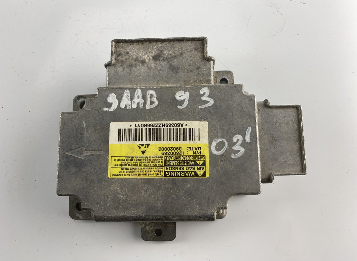 Saab 9-3 Airbag Control Unit SAAB 9-3 (YS3F) (2002-2012) Airbag Control Unit...