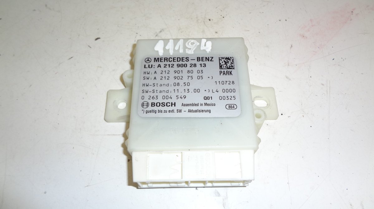 Mercedes-Benz A (W169) Parking Aid Control Unit MERCEDES-BENZ E-CLASS (W212) (2009-2016) Parkin...