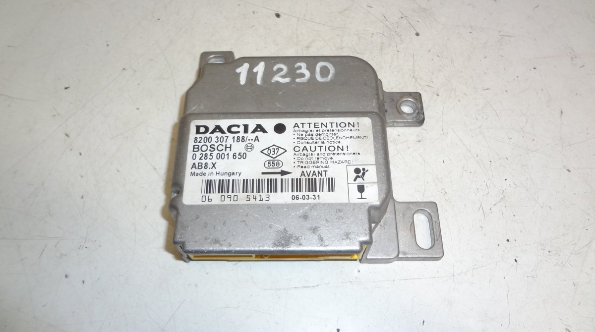Dacia Logan Airbag Control Unit DACIA LOGAN I (2004-2012) Airbag Control Unit 8...