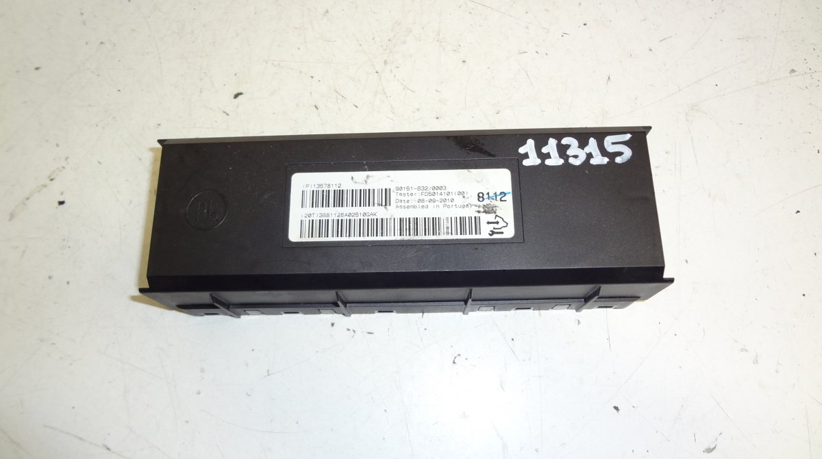 Opel Astra (H) Other Control Units Other control units — OPEL ASTRA J (P10) (2009-...