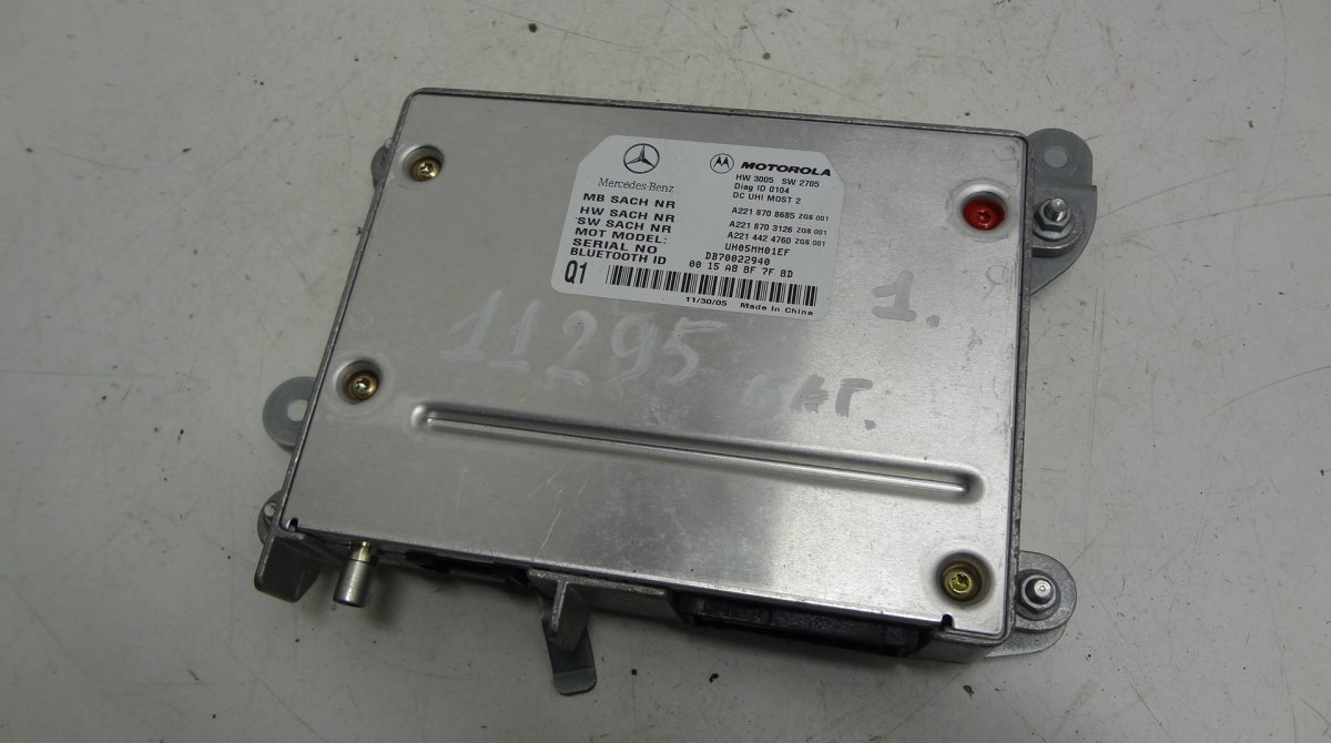 Mercedes-Benz A (W169) Phone / bluetooth control unit MERCEDES-BENZ S-CLASS (W221) (2005-2013) Phone ...