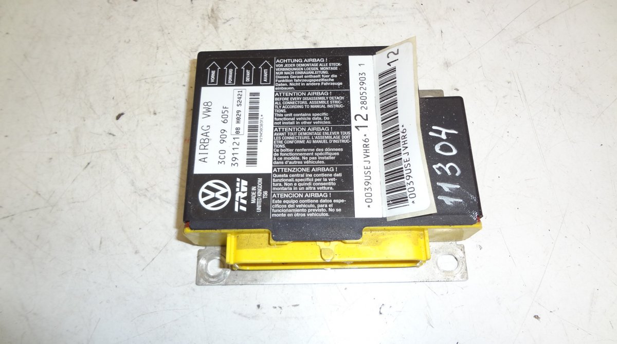 Volkswagen Passat Airbag Control Unit VW PASSAT B6 (3C) (2005-2010) Airbag Control Un...