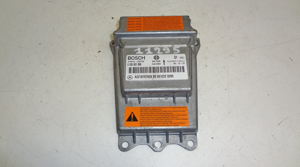 Mercedes-Benz A (W169) Airbag Control Unit MERCEDES-BENZ S-CLASS (W221) (2005-2013) Airbag...