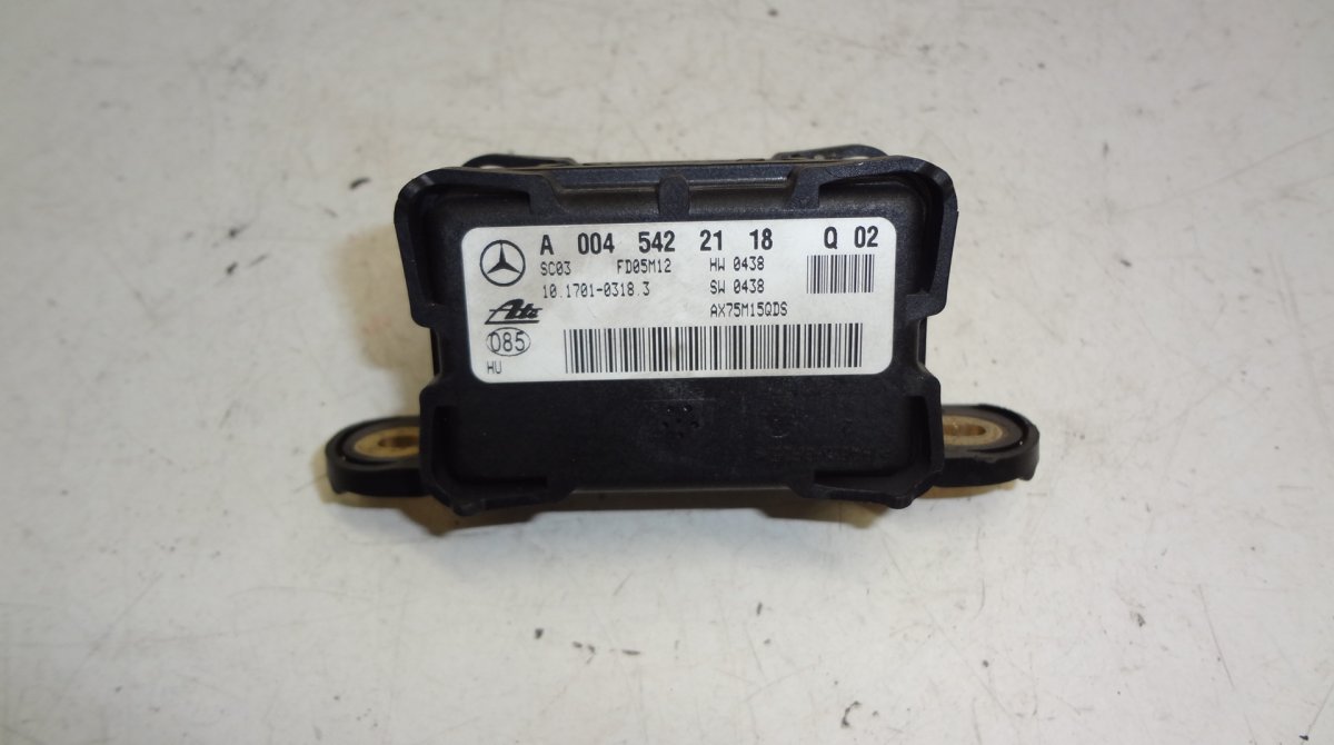 Mercedes-Benz A (W169) Yaw rate / kiertonopeus tunnistin MERCEDES-BENZ S-CLASS (W221) (2005-2013) yaw ra...