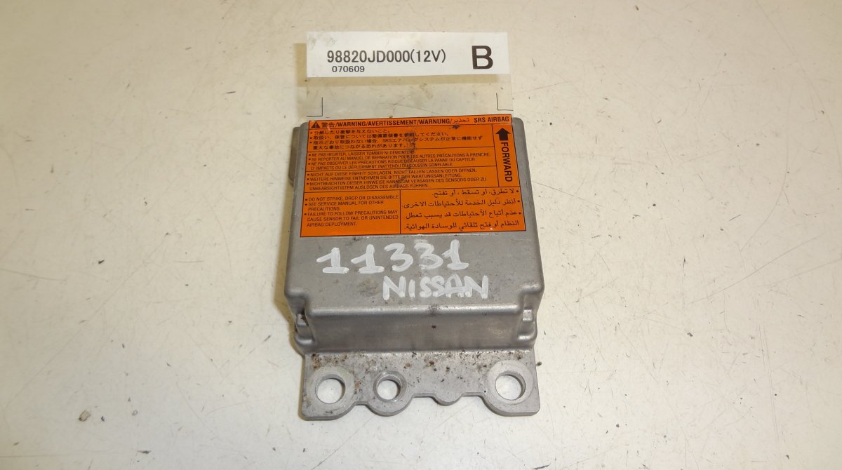 Nissan Qashqai Airbag Control Unit Airbag control unit — NISSAN QASHQAI I (J10) (2...