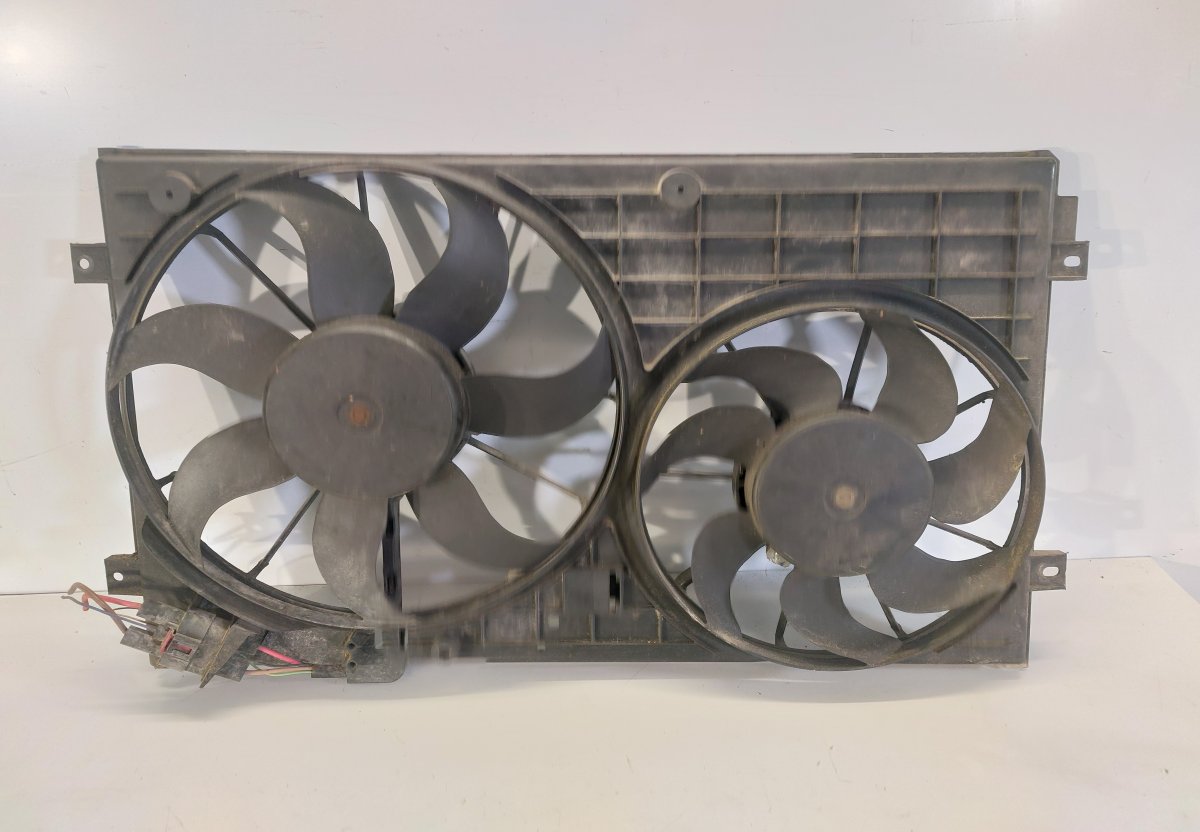 Skoda Octavia Radiator Fan Electric SKODA OCTAVIA II (1Z) (2004-2013) Radiator Fan ...