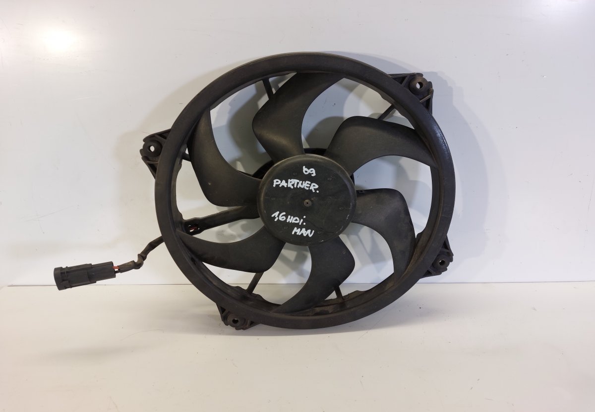 Peugeot Partner Radiator Fan Electric PEUGEOT PARTNER II (B9) (2008-2018) Radiator Fa...