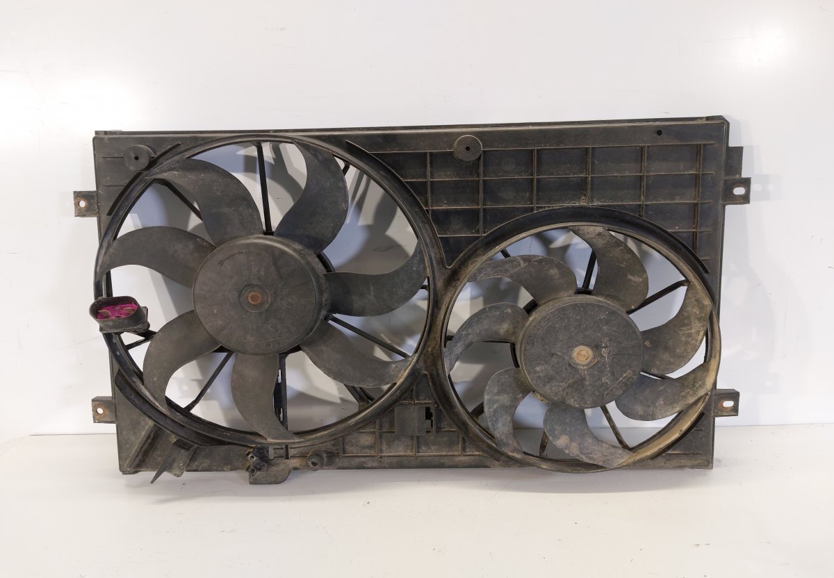 Skoda Octavia Radiator Fan Electric SKODA OCTAVIA II (1Z) (2004-2013) Radiator Fan ...