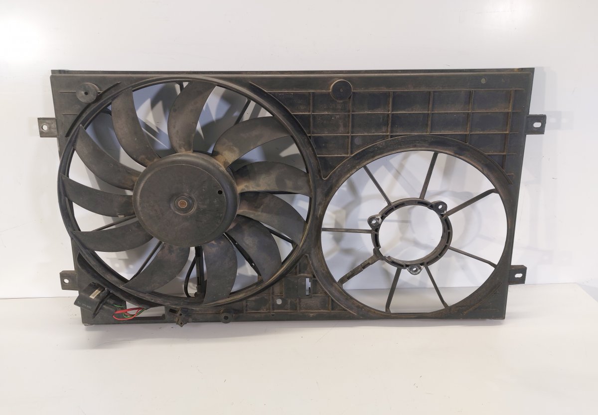 Skoda Octavia Radiator Fan Electric SKODA OCTAVIA II (1Z) (2004-2013) Radiator Fan ...