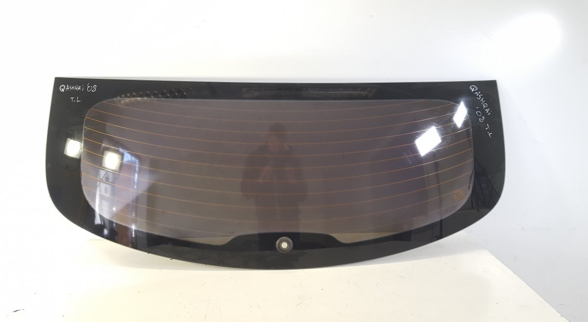 Nissan Qashqai Rear Window glass NISSAN QASHQAI I (J10) (2007-2013) Rear Window ...