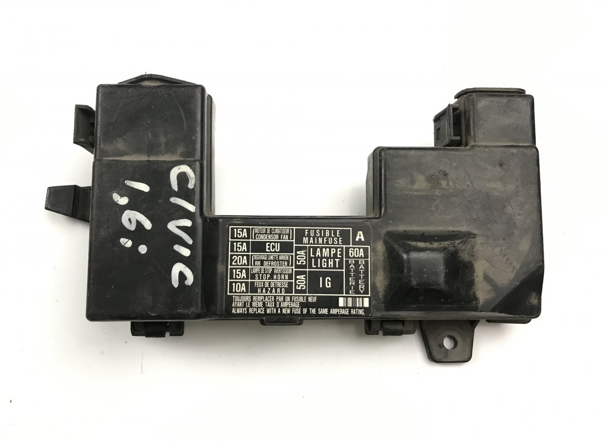 Honda Civic Fuse box HONDA CIVIC VII (EU, ES) (1999-2006) Fuse box 9...