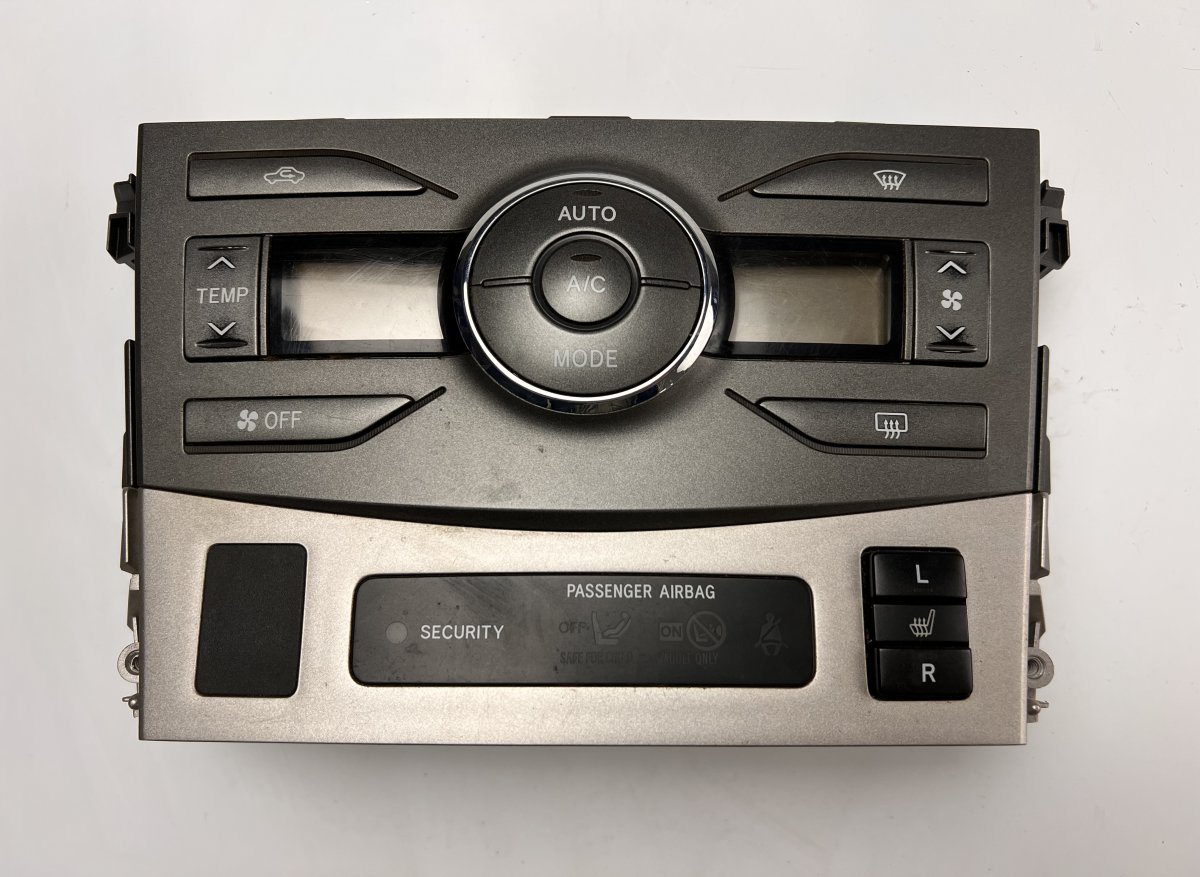 Toyota Corolla Heater control panel TOYOTA COROLLA X (E140, E150) (2006-2012) Heate...