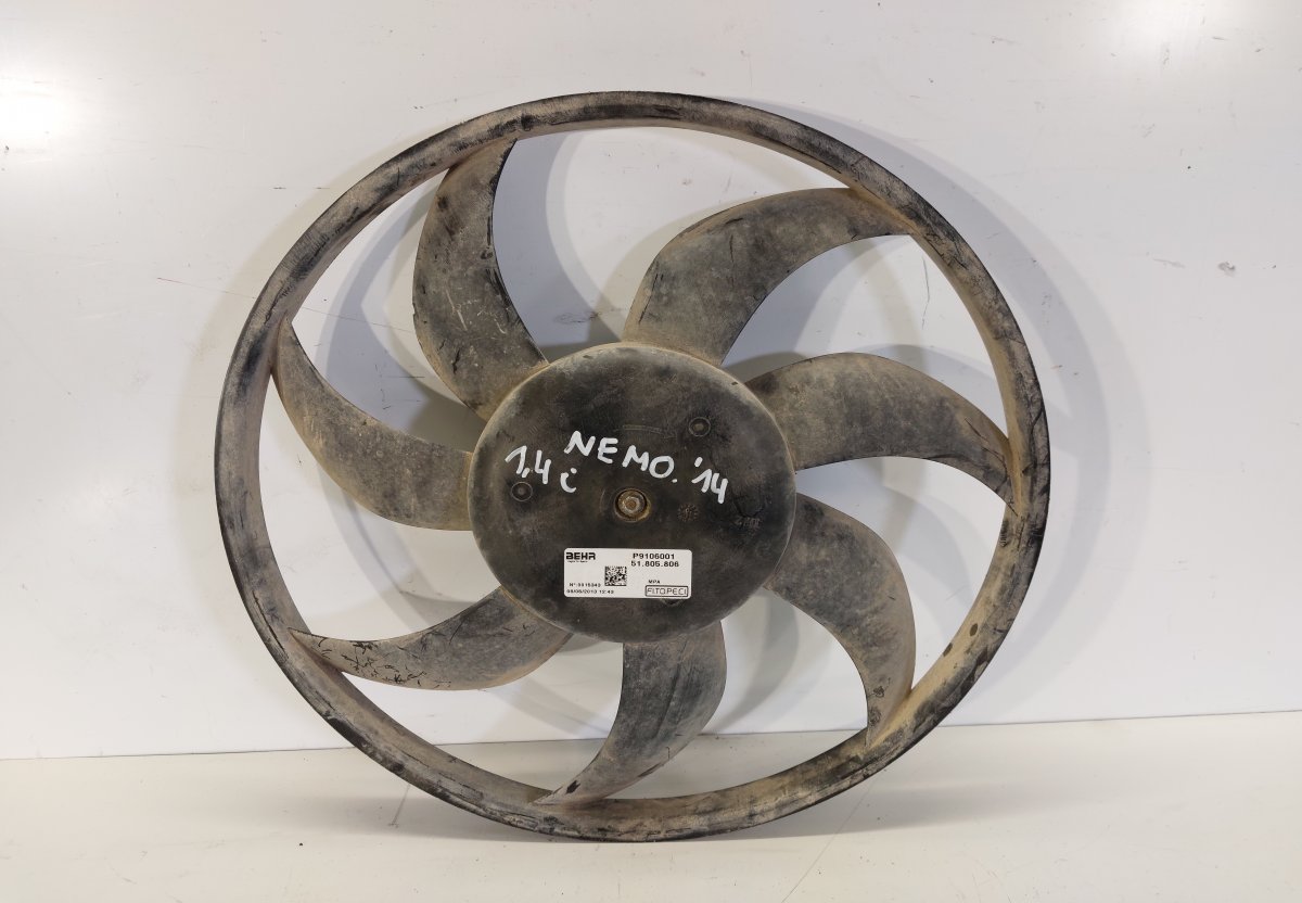 Citroen Nemo Radiator Fan Electric CITROËN NEMO (2008-2023) Radiator Fan Electric ...
