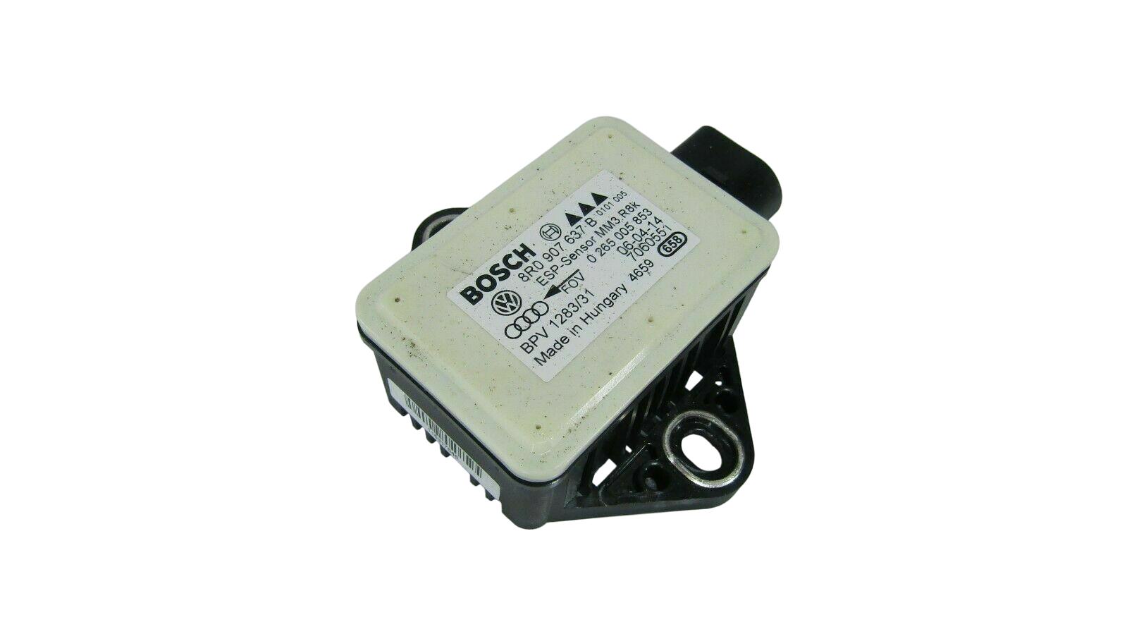 Audi A4 (B9) ESP acceleration yaw rate sensor AUDI A4 ESP acceleration yaw rate sensor

VIN: ...