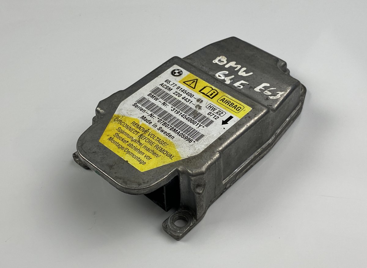 BMW 6 (E63 / E64) Airbag Control Unit BMW 6 (E63, E64) (2004-2010) Airbag Control Uni...