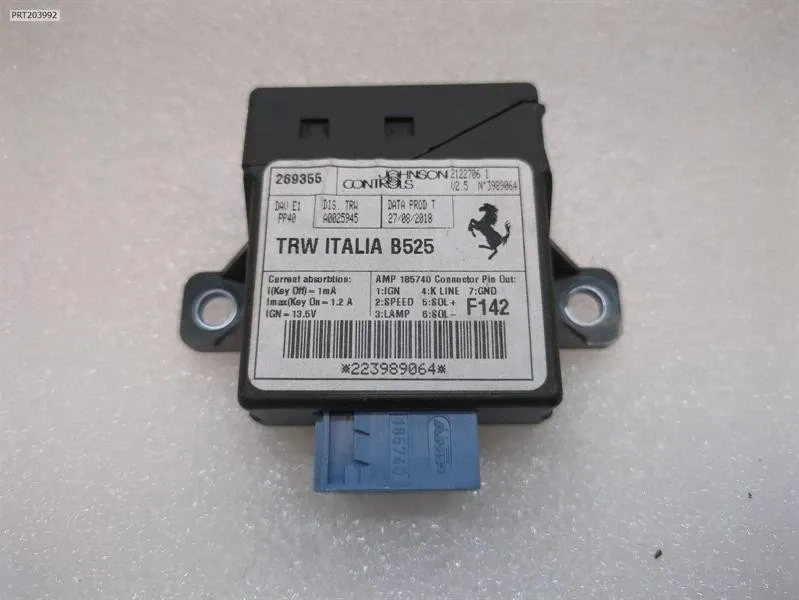 Electronic control module Brand/Model: FERRARI 488
Year: 2019
Engine: 390...