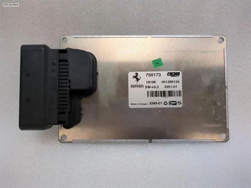 Electronic control module Brand/Model: FERRARI 488
Year: 2019
Engine: 390...