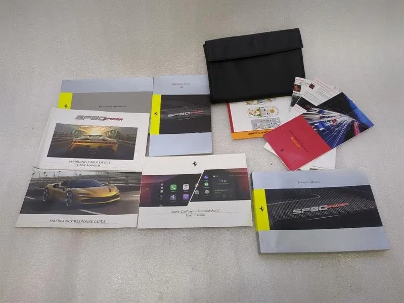 Owners Manual Brand/Model: FERRARI SF90
Year: 2023
Engine: 39...