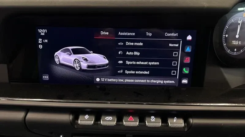 Porsche 911 (992) Navigation Monitor Navigation Monitor — PORSCHE 911 (992) (2019-PR...