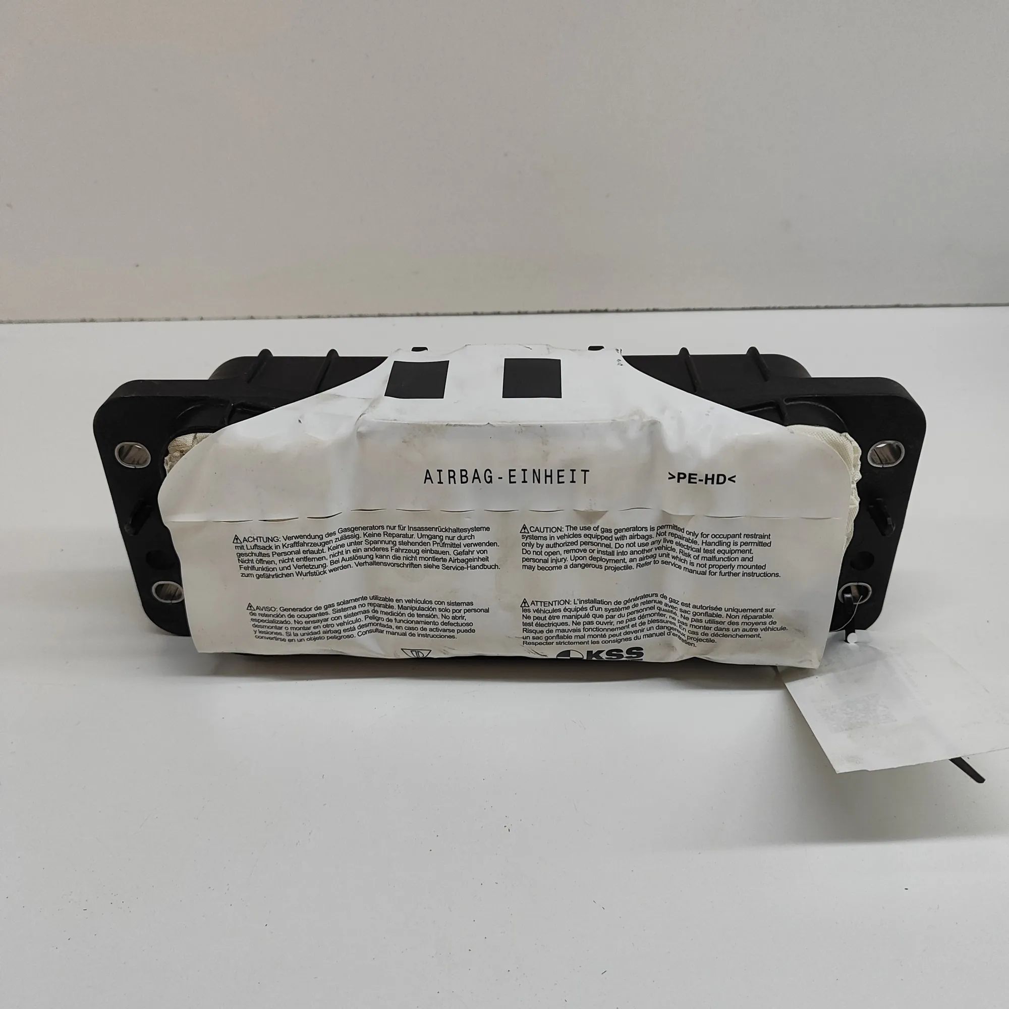 Porsche Panamera Dashboard Safety Bag SRS