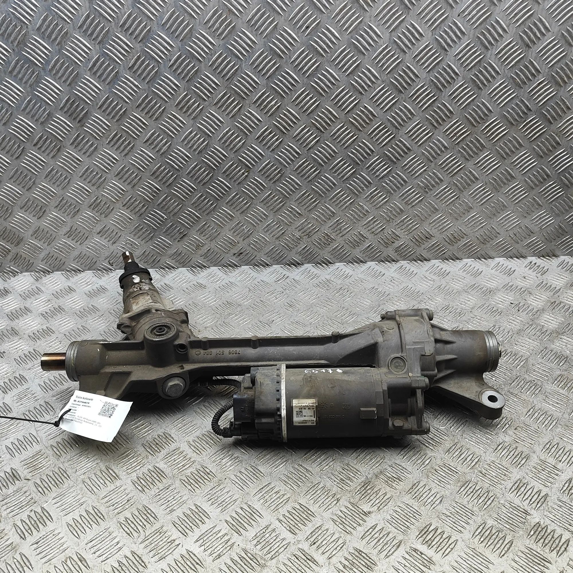Audi A4 (B9) рулевая рейка / червяк Steering Rack — AUDI A4 (8W, B9) (2015-PRESENT)...