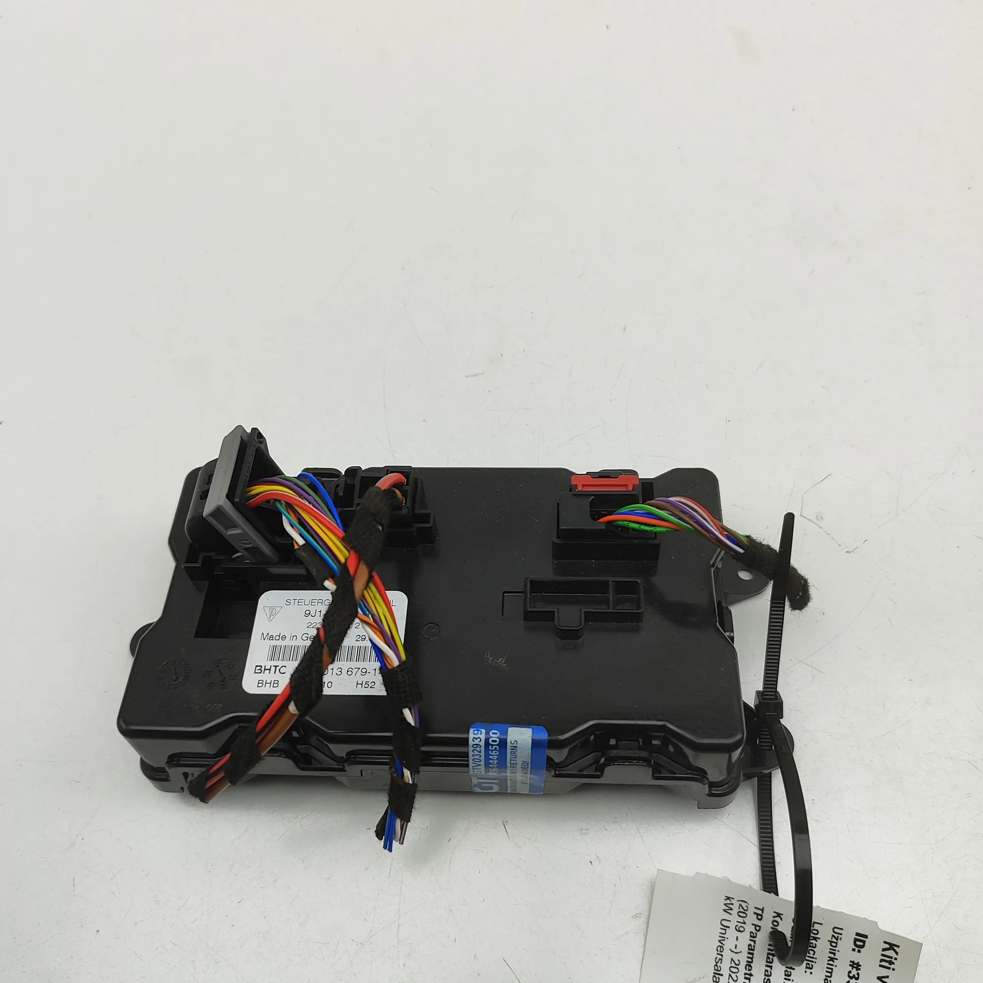 Porsche Taycan Climate control unit Climate control unit — PORSCHE TAYCAN (9J) (201...