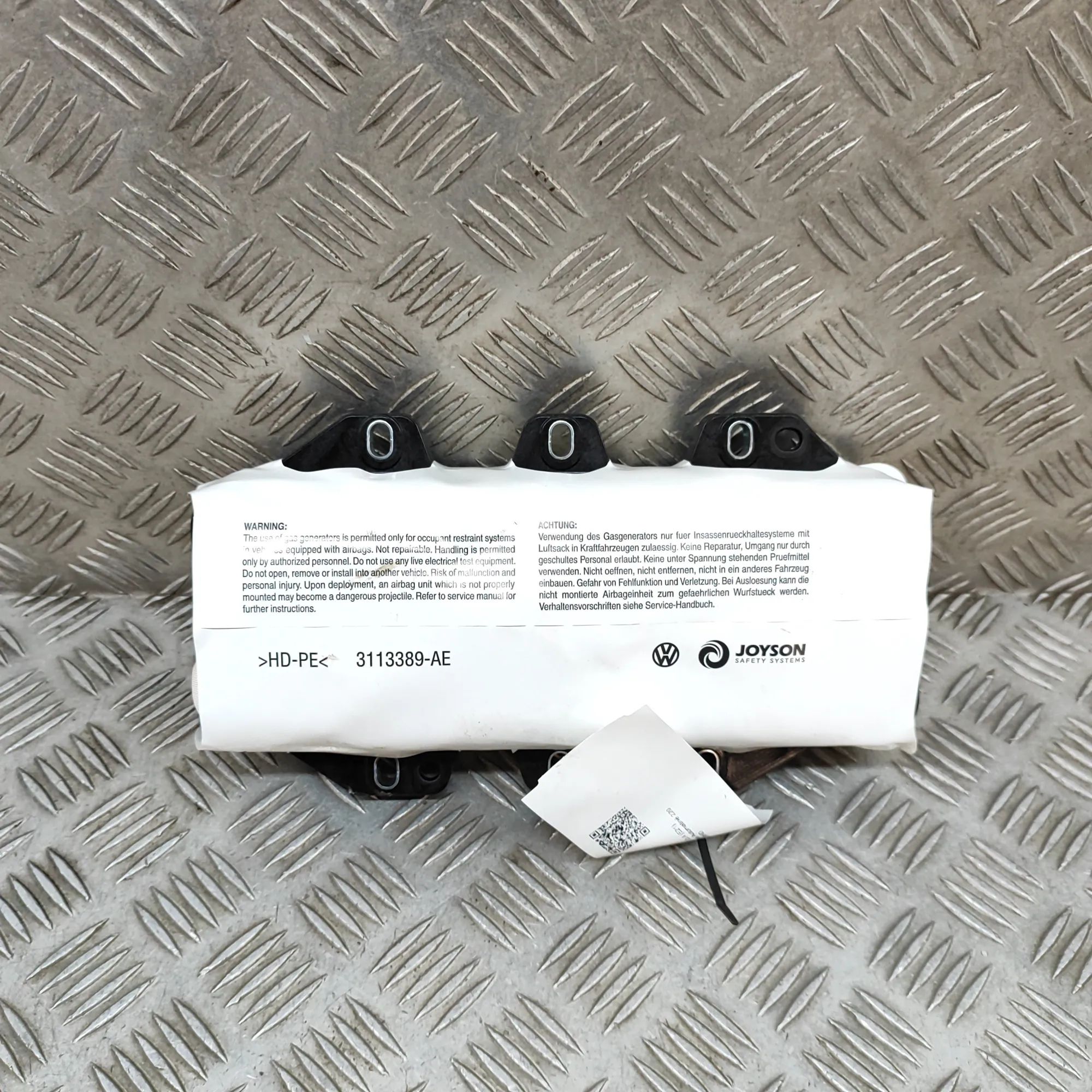Volkswagen ID.4 Dashboard Safety Bag SRS Dashboard Safety Bag SRS — VW ID.4 (E21) (2020-...