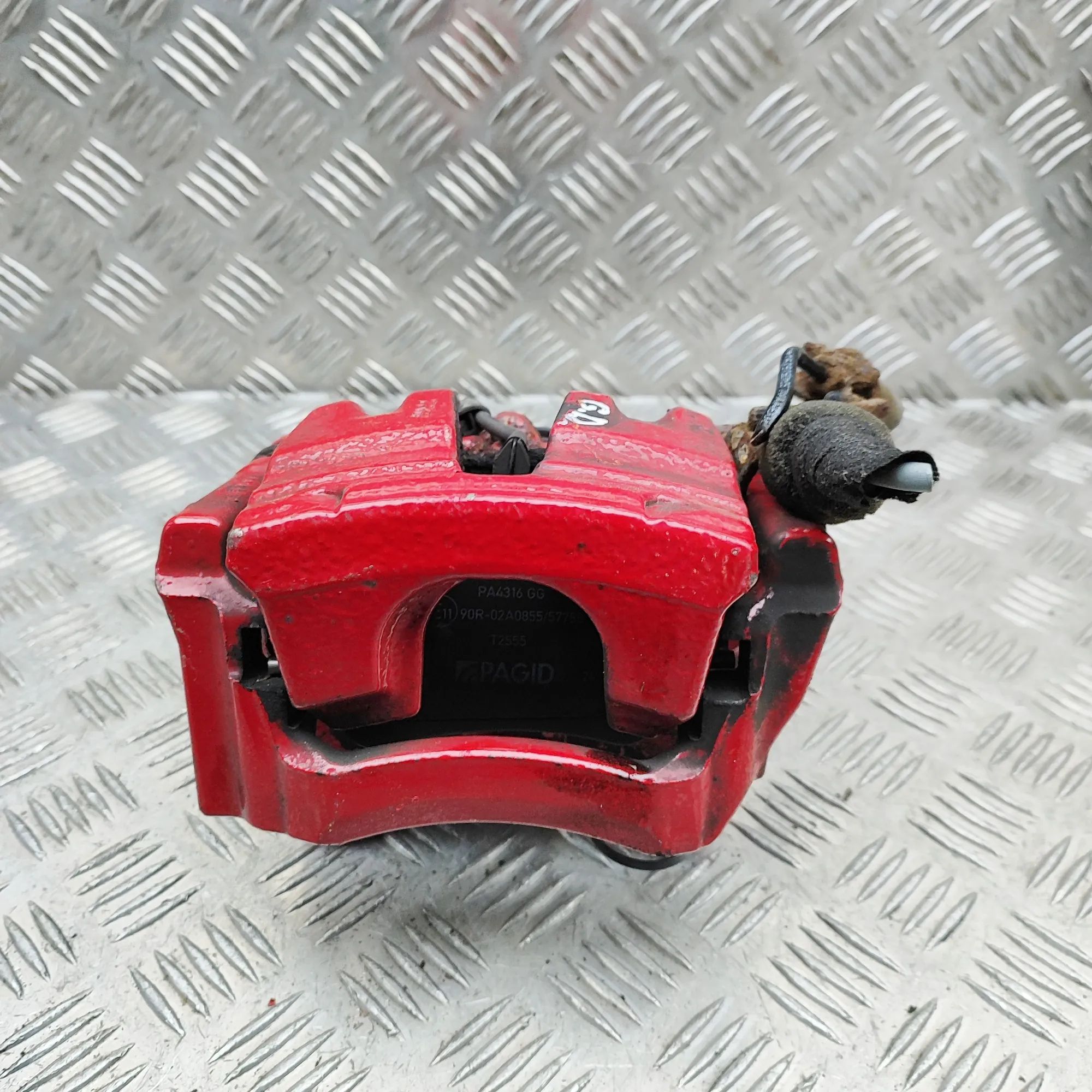 Audi Q7 (4M) Brake caliper — rear right Brake caliper — rear right — AUDI Q7 (4M) (2015...