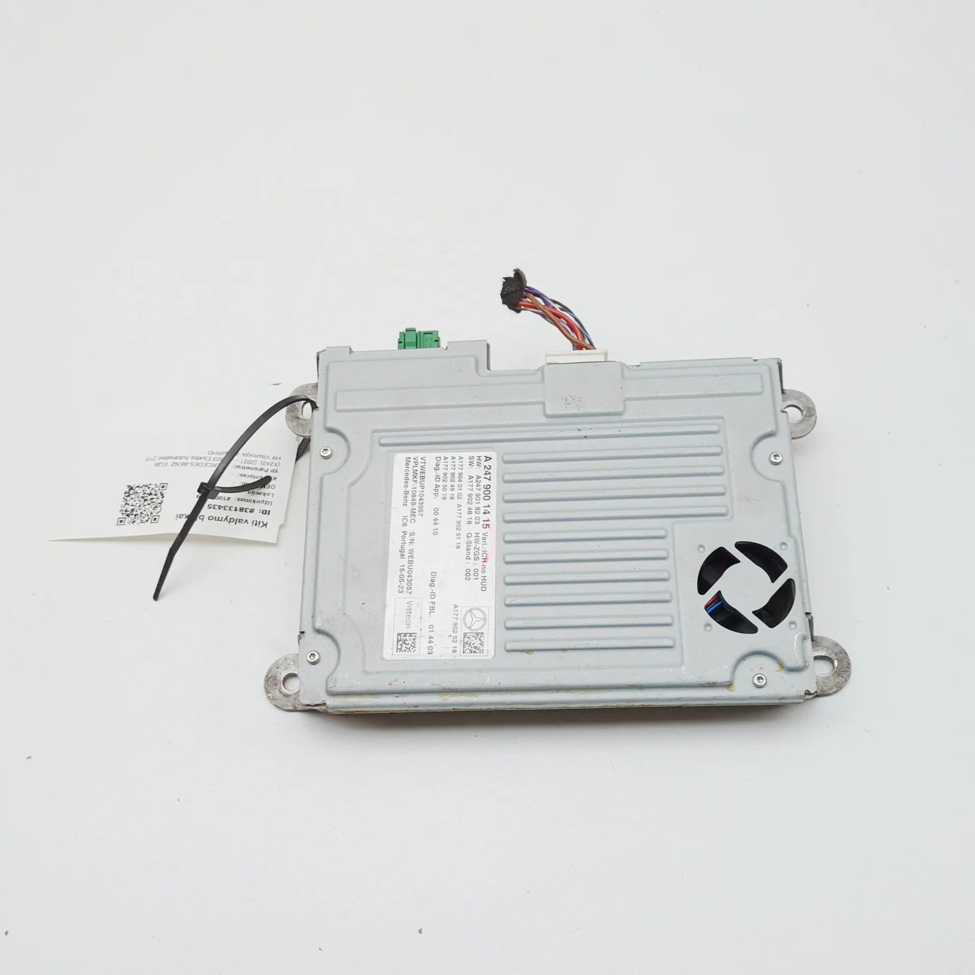 Mercedes-Benz GLB / EQB (X247) Other Control Units Other Control Units — MERCEDES BENZ EQB (X243) ...