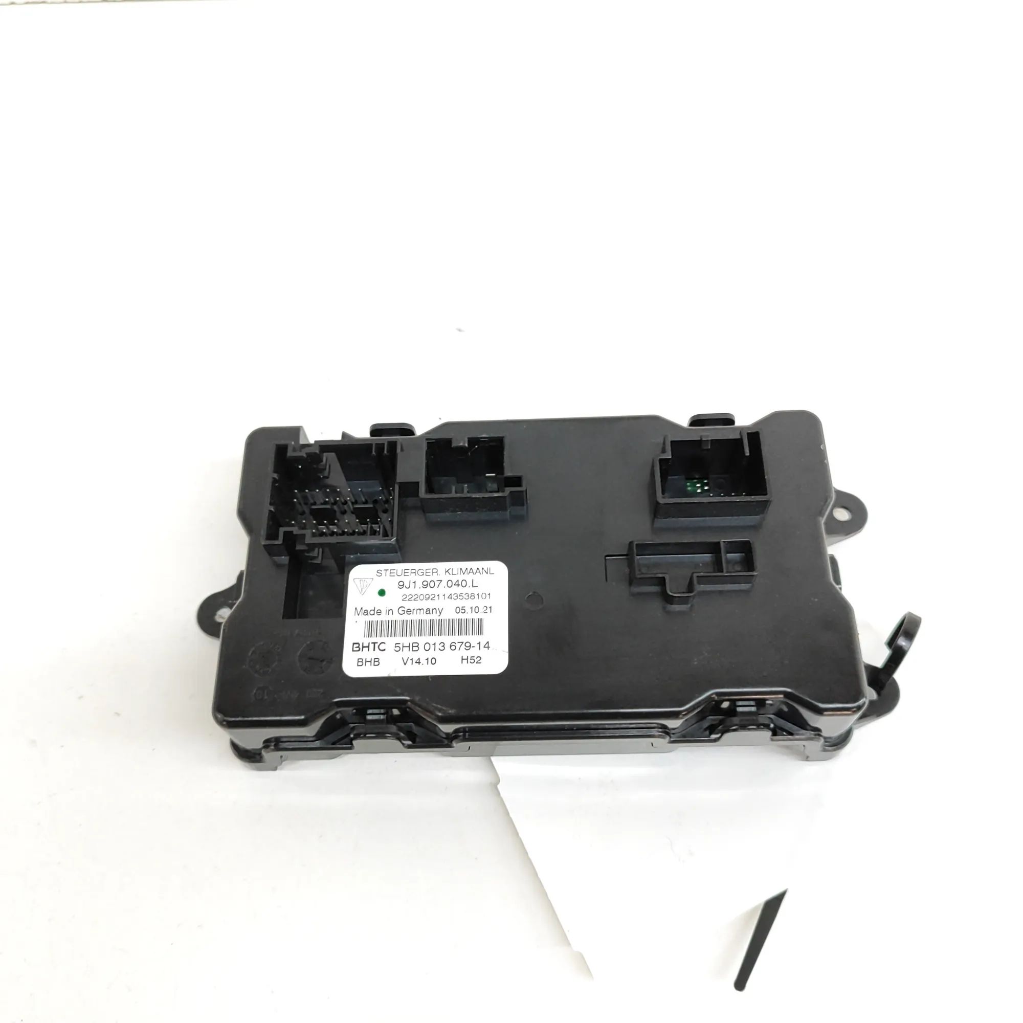 Porsche Taycan Climate control unit Climate control unit — PORSCHE TAYCAN (9J) (201...