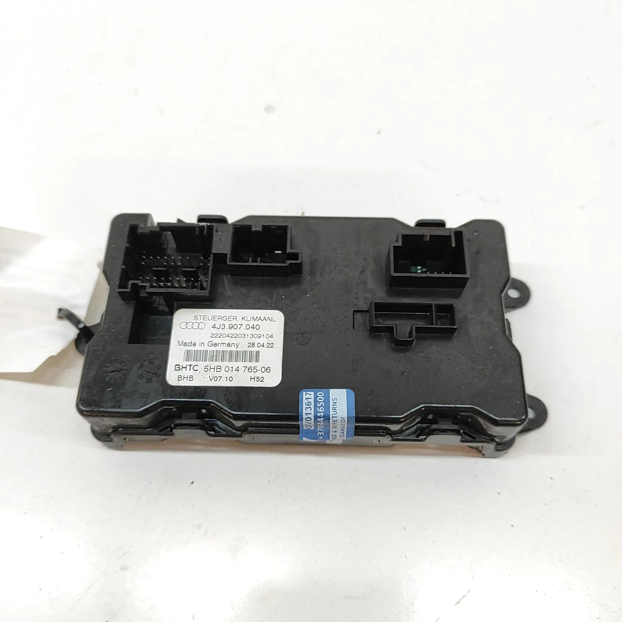Audi e-tron GT (FW) Climate control unit Climate control unit — AUDI E-TRON GT (F8) (202...