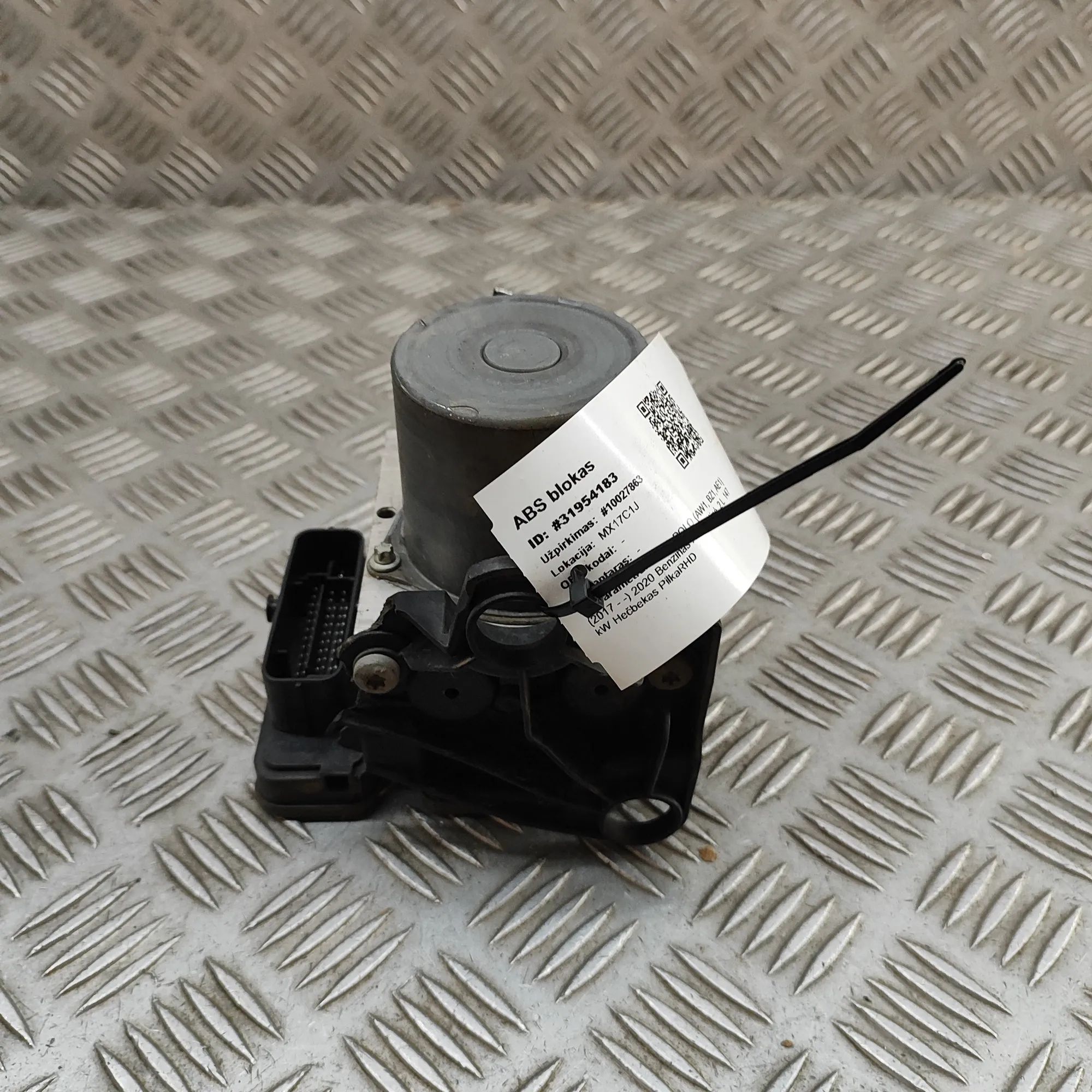 Volkswagen Polo ABS hydraulic pump ABS Pump — VW POLO (AW1, BZ1, AE1) (2017-PRESEN...