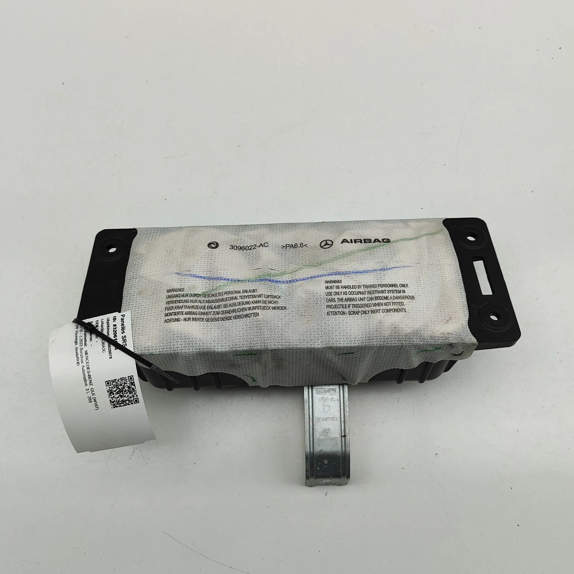 Mercedes-Benz GLE (W167) Dashboard Safety Bag SRS Dashboard Safety Bag SRS — MERCEDES BENZ GLE (W...