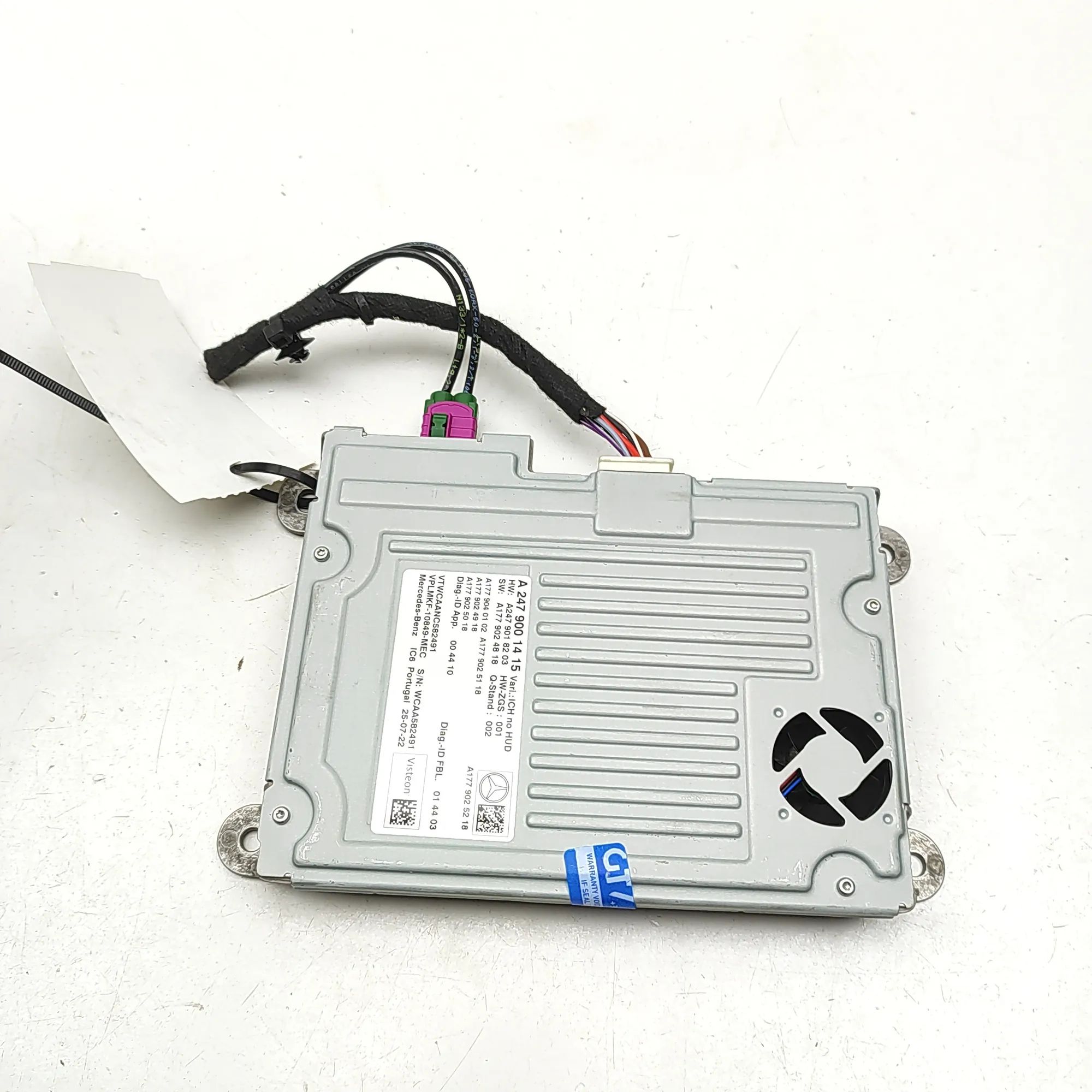 Mercedes-Benz GLA / EQA (H247) Other Control Units Other Control Units — MERCEDES BENZ GLA (H247) ...