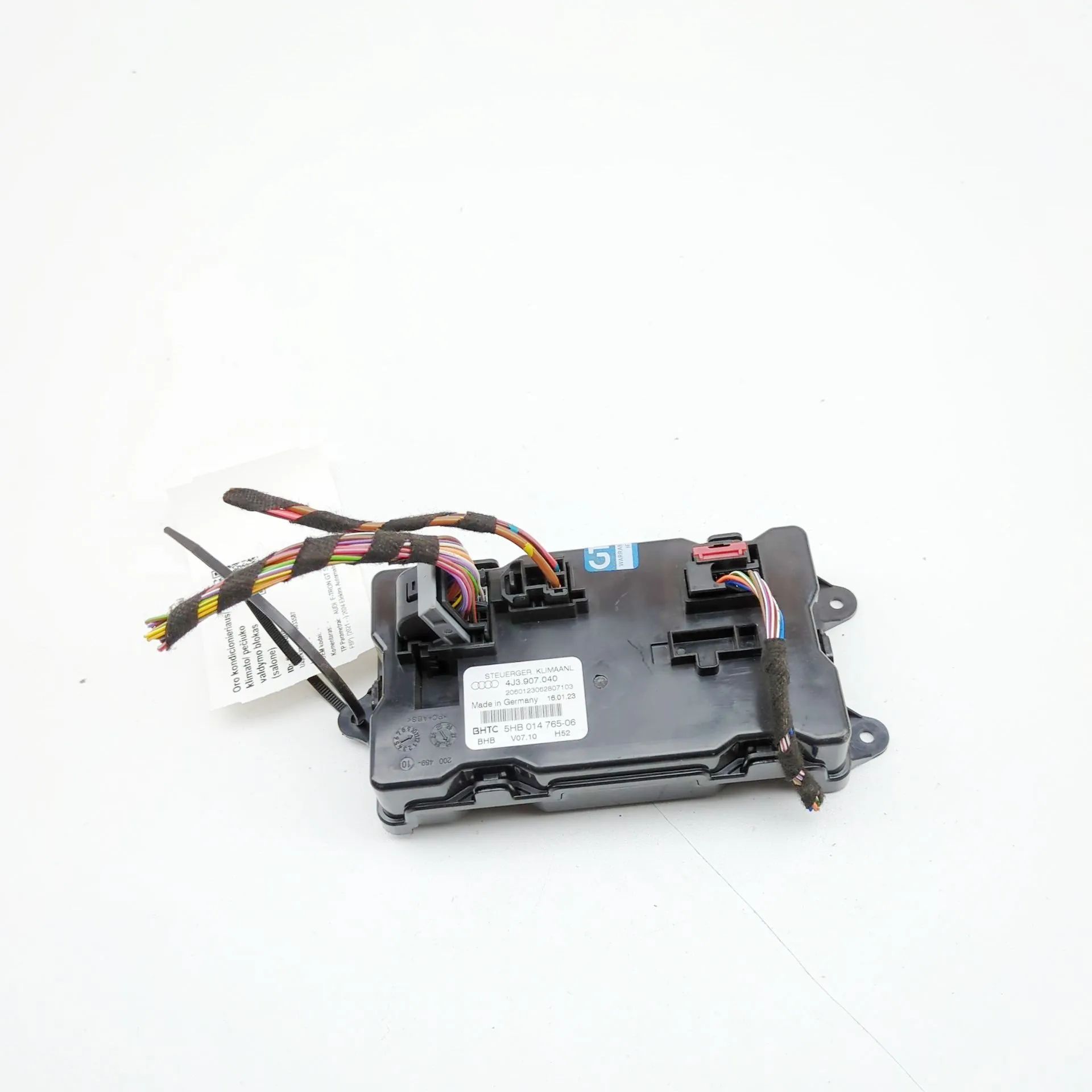 Audi e-tron GT (FW) Climate control unit Climate control unit — AUDI E-TRON GT (F8) (202...