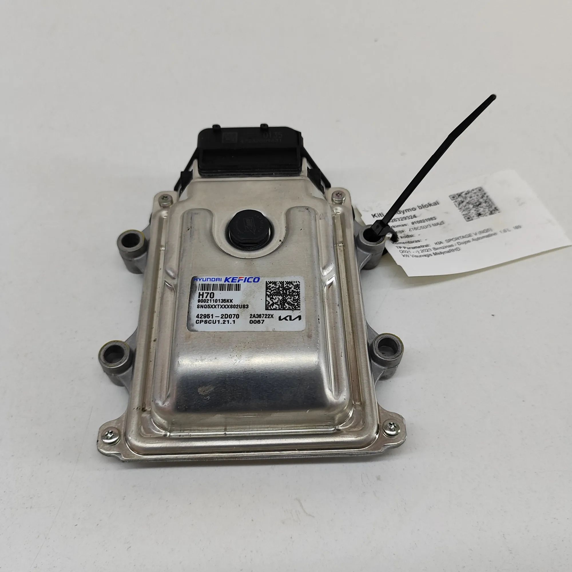 Kia Sportage Gearbox Control Unit Gearbox control unit — KIA SPORTAGE (V NQ5) (20...