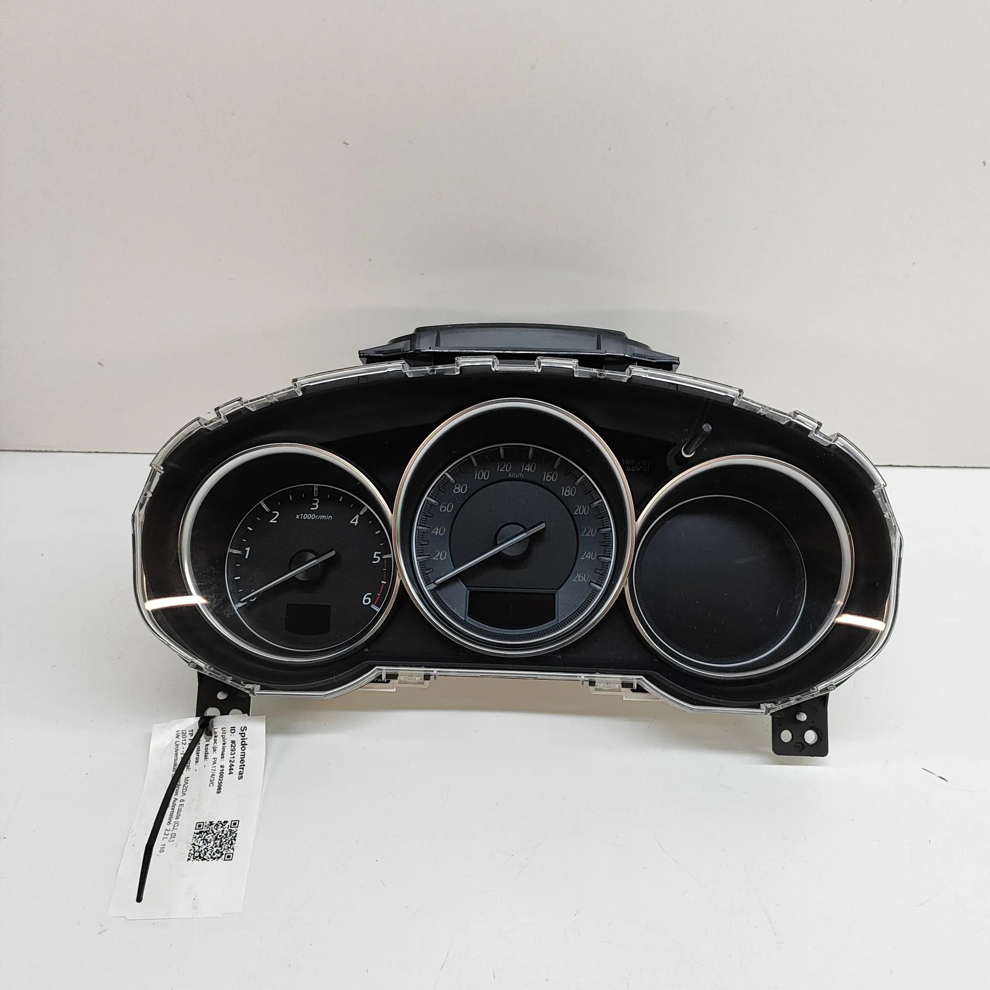 Mazda 6 (GH) Instrument Cluster Speedometer Instrument Cluster Speedometer — MAZDA 6 (GJ, G...