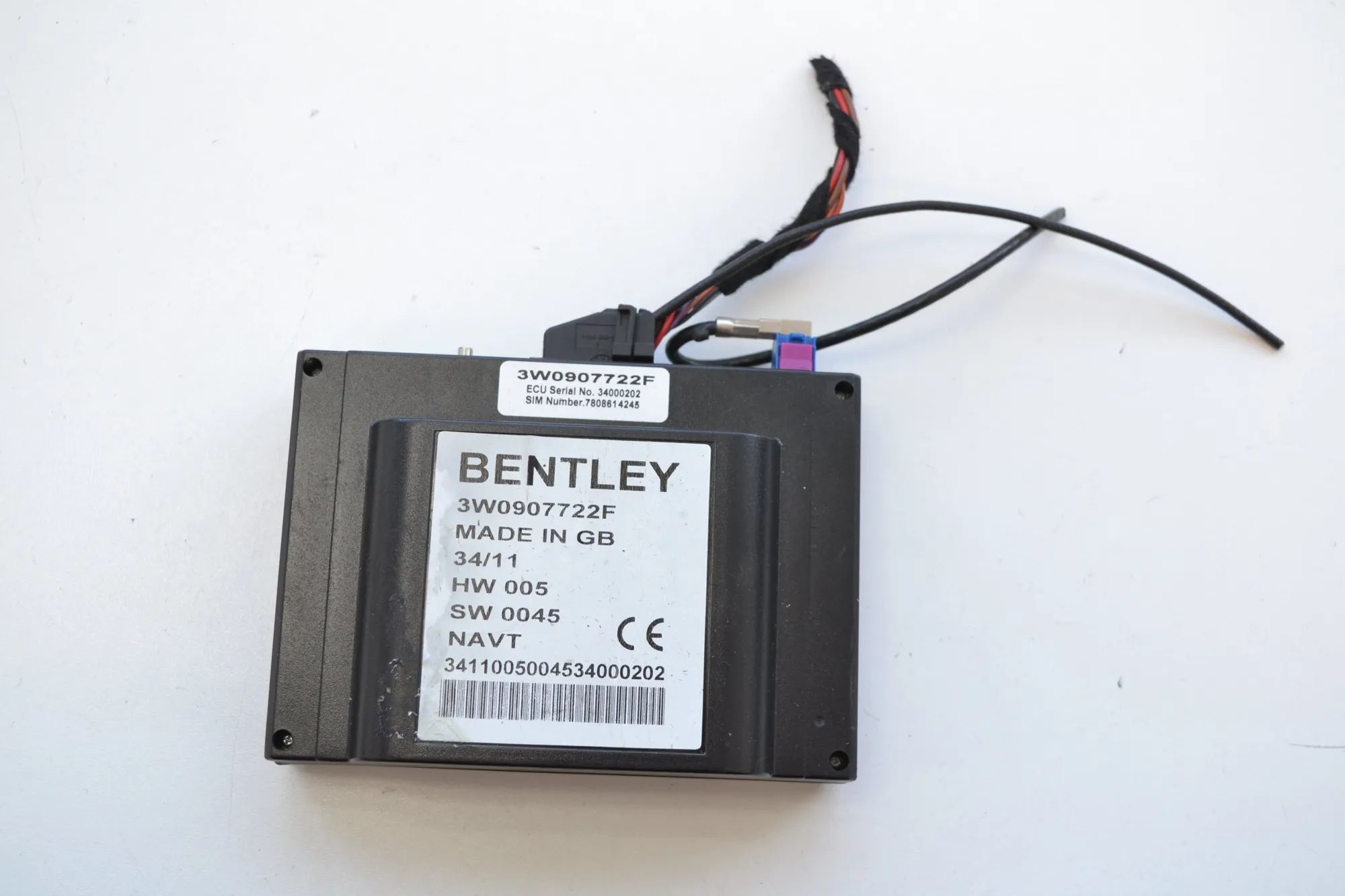 Bentley Continental GT, GTC, Flying Spur Other Control Units Other Control Units — BENTLEY CONTINENTAL GT W1...
