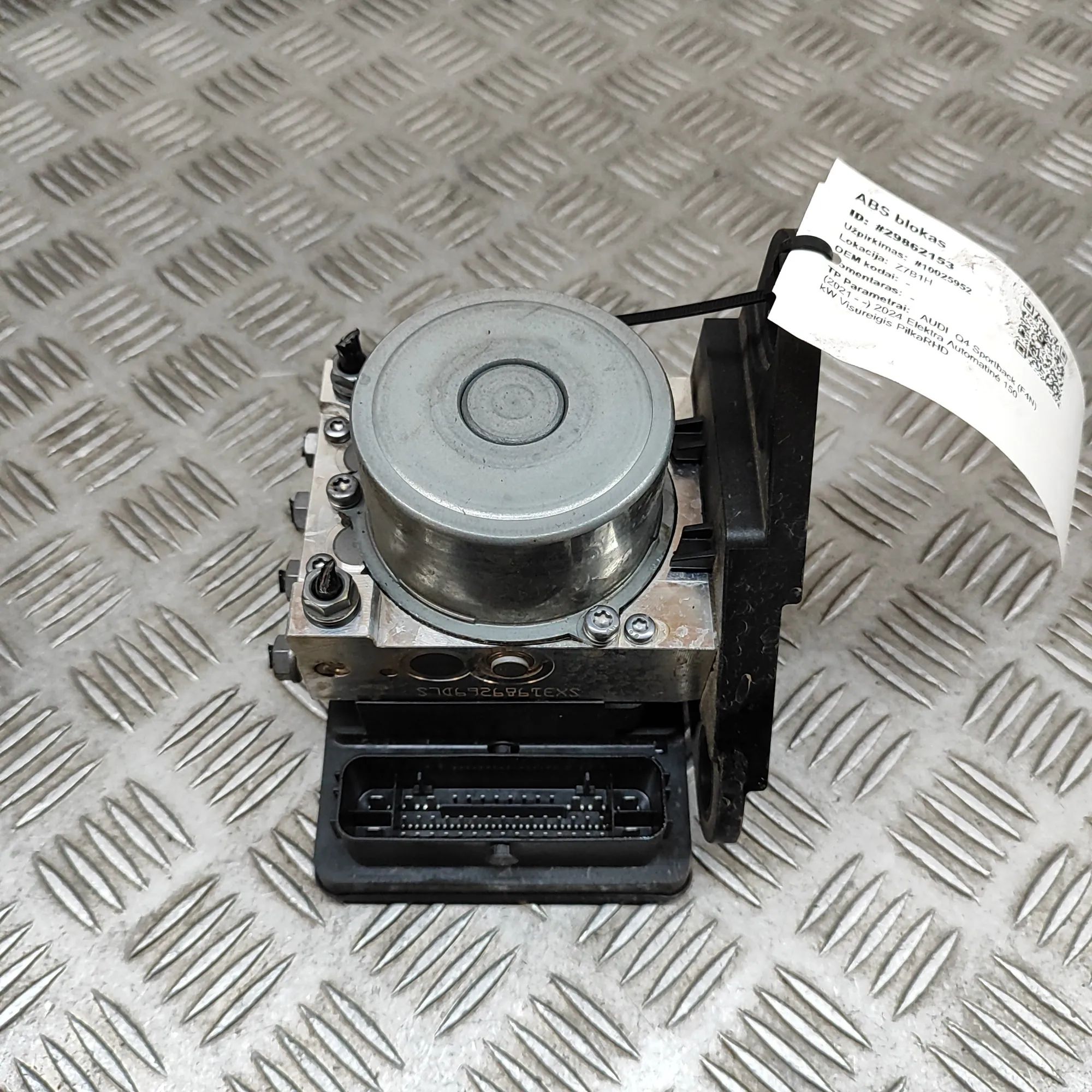 Audi Q4 e-tron ABS hydraulic pump