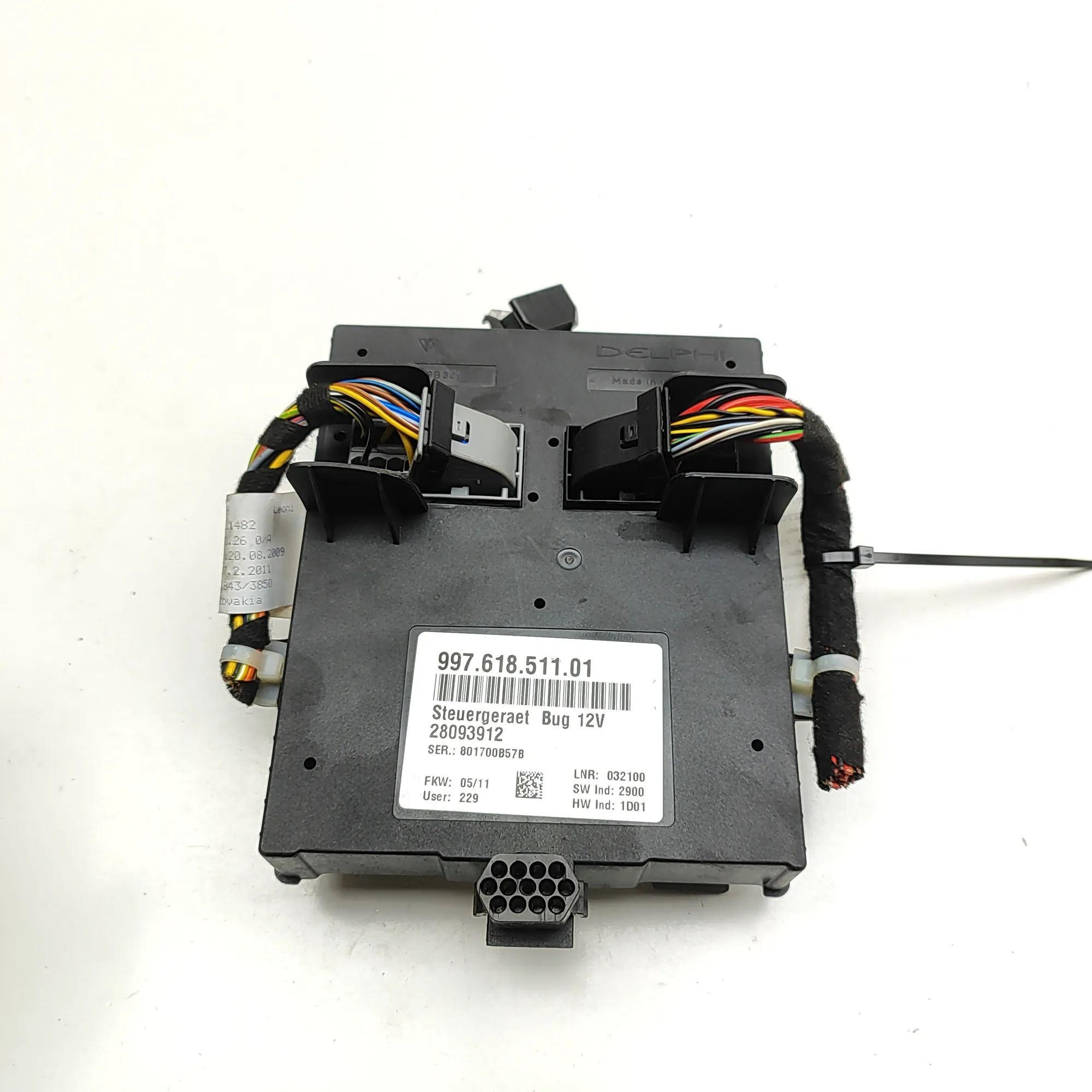 Porsche Boxster (987) Other Control Units Other Control Units — PORSCHE BOXSTER / CAYMAN ...