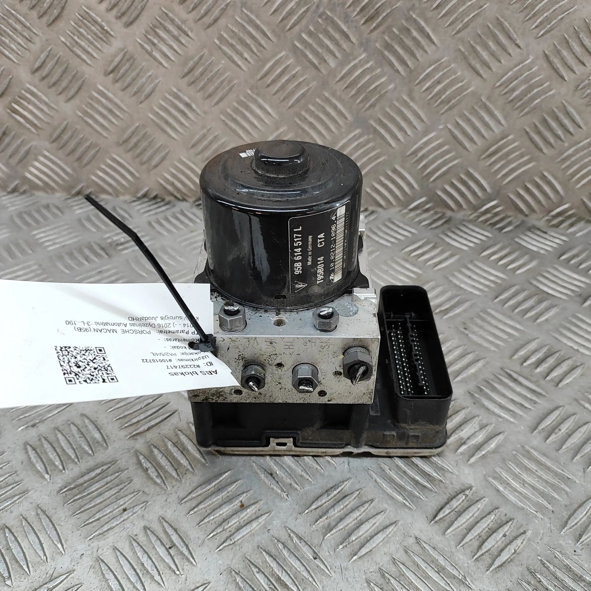 Porsche Macan ABS hydraulic pump ABS Pump — PORSCHE MACAN (95B) (2014-2024) — 95...