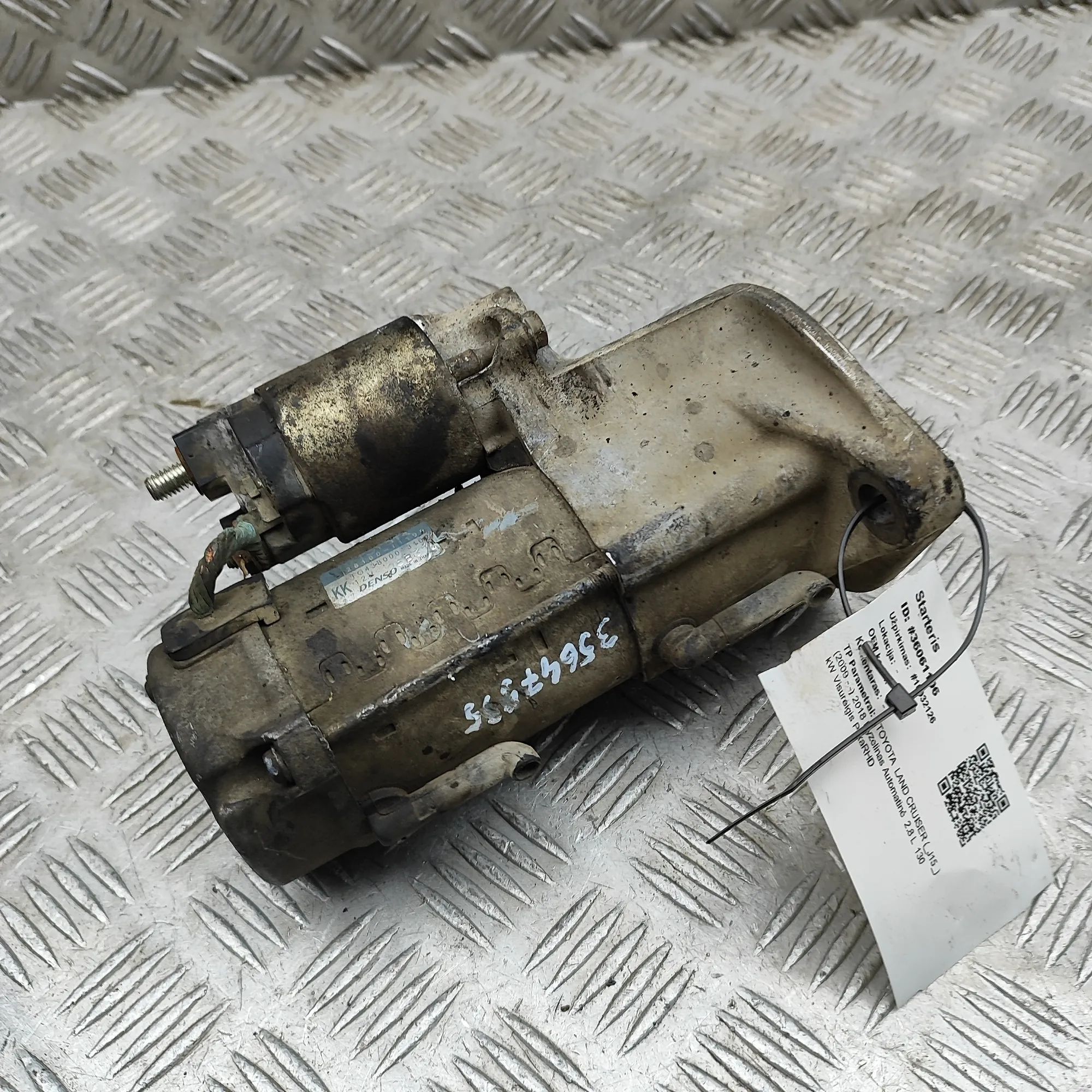 Toyota Land Cruiser 150 Starter Motor Starter motor — TOYOTA LAND CRUISER 150 (2009-2...