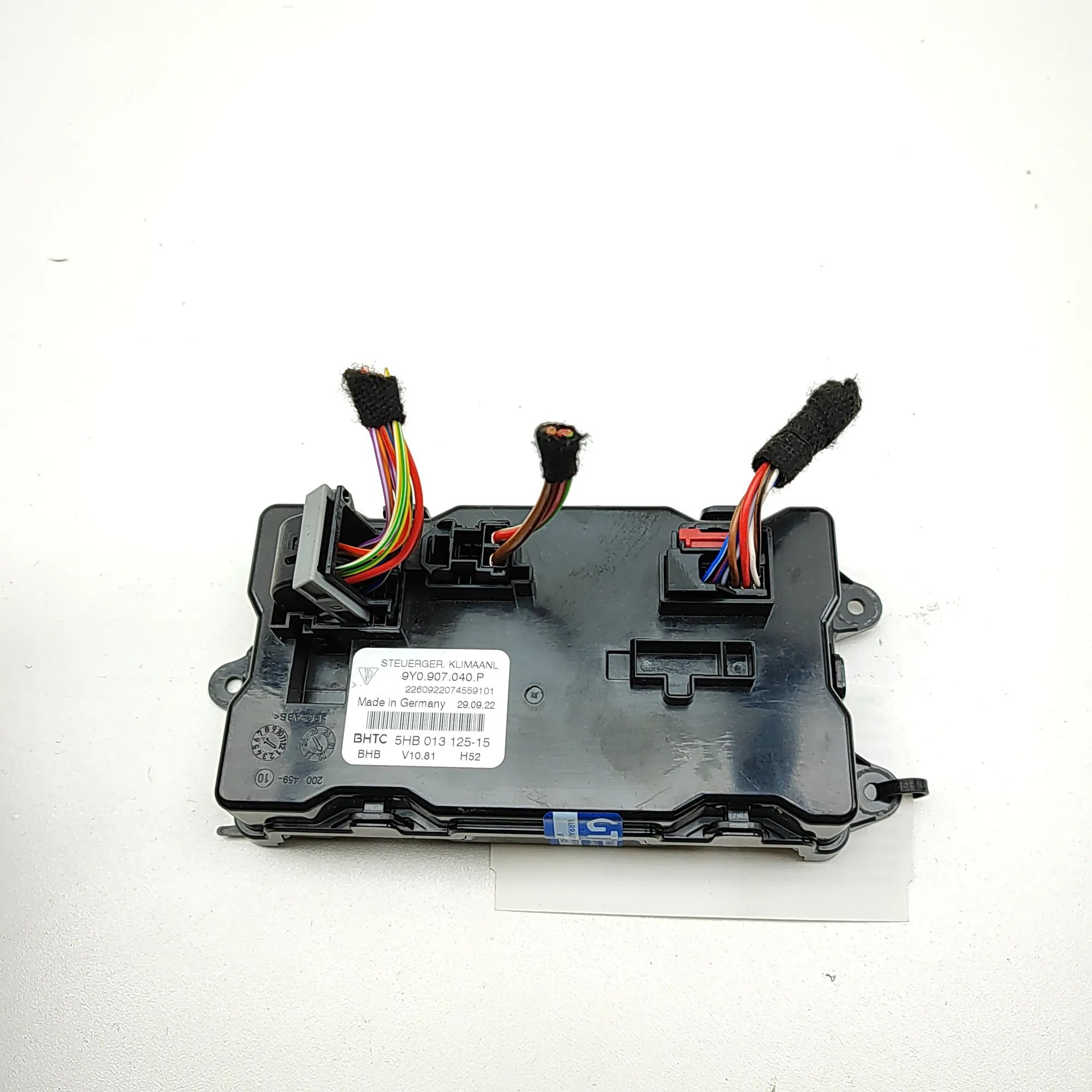 Porsche Cayenne Climate control unit Climate control unit — PORSCHE CAYENNE (9Y0, 9Y...
