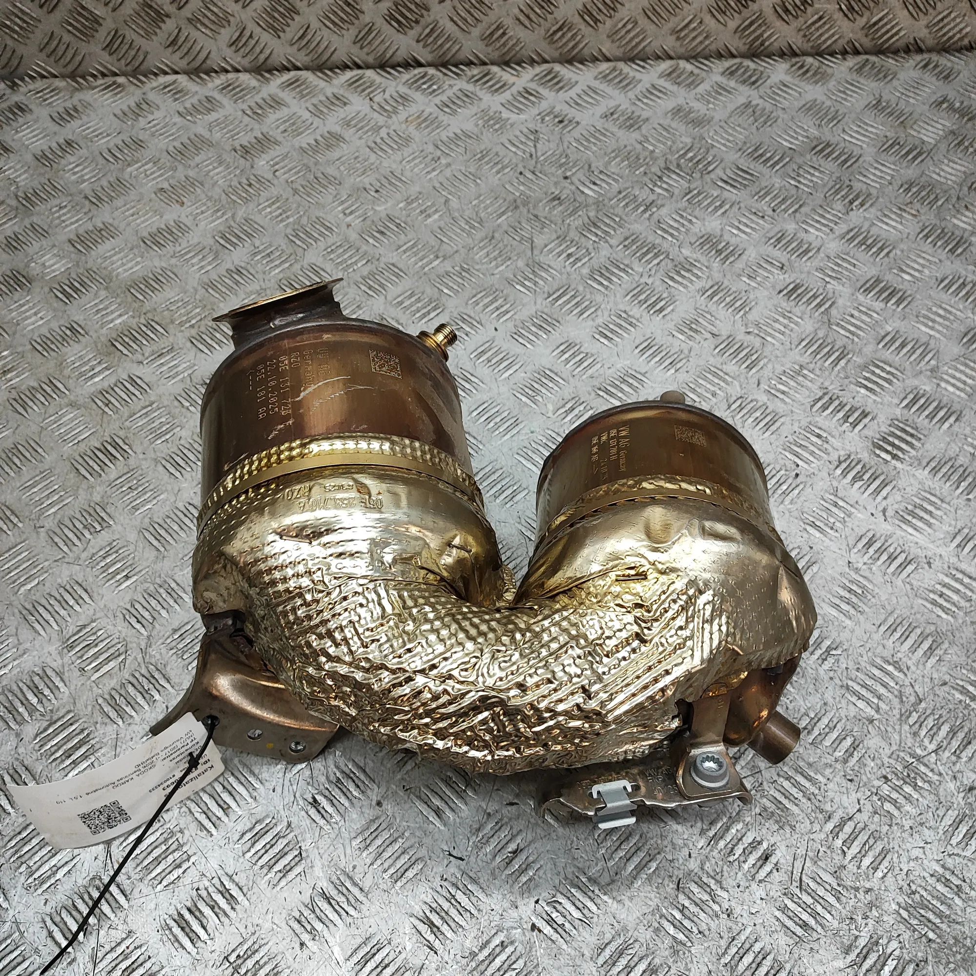Skoda Karoq katalysaattori Catalytic converter — SKODA KAROQ (NU7) (2017-....