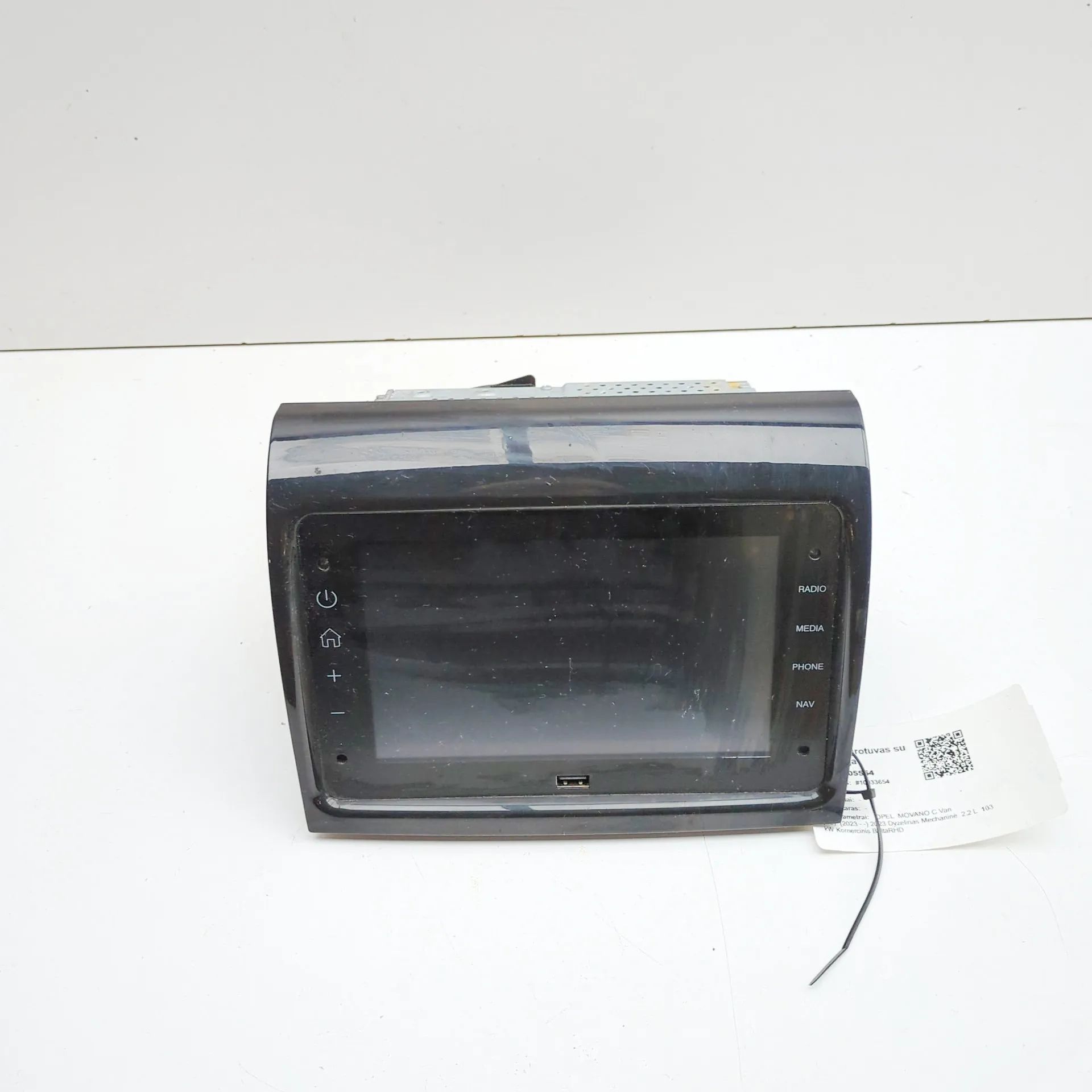 Opel Movano (C) Radio / CD / navigation head unit Radio / CD / navigation head unit — OPEL MOVANO...
