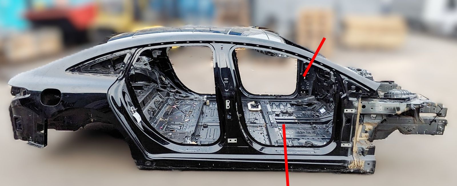 Mercedes-Benz EQS (V297 / X296) Front Right Quarter Panel Front right quarter panel — MERCEDES BENZ EQS (...
