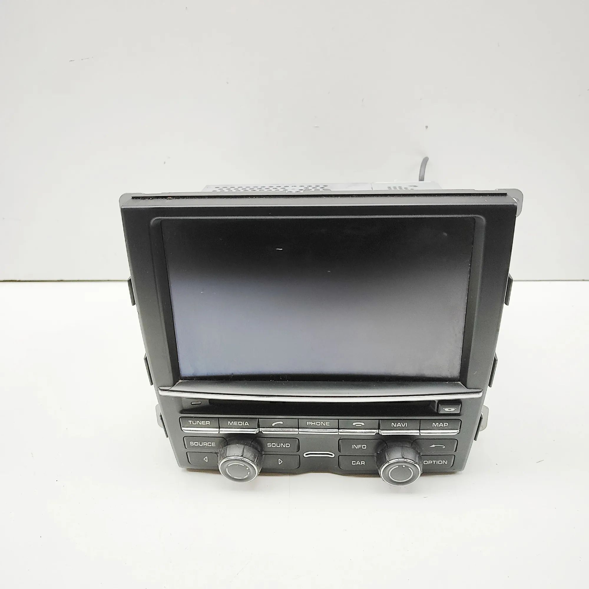 Porsche Panamera Navigation display