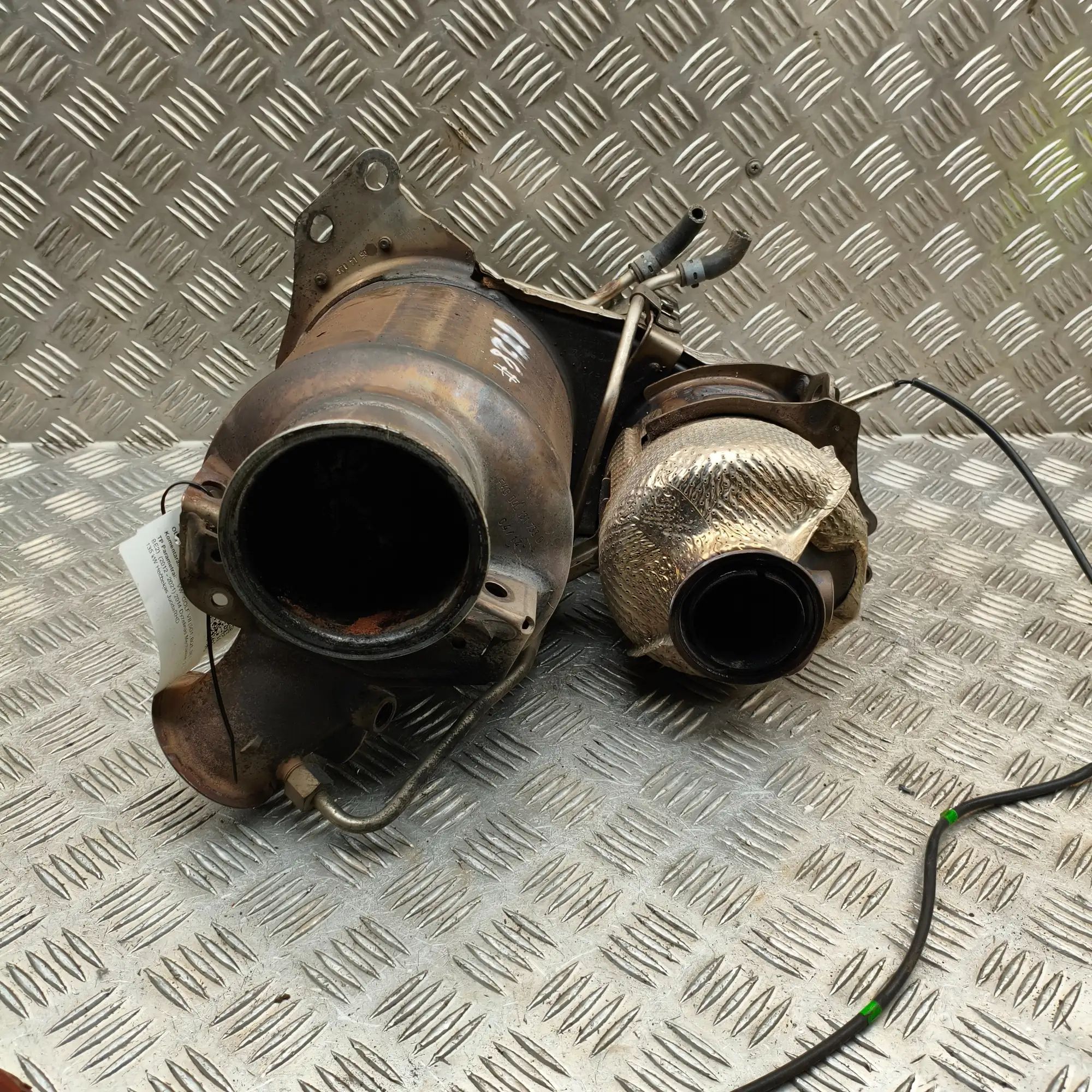 Volkswagen Golf 7 catalytic converter Catalytic converter — VW GOLF (VII 5G1, BQ1, BE...